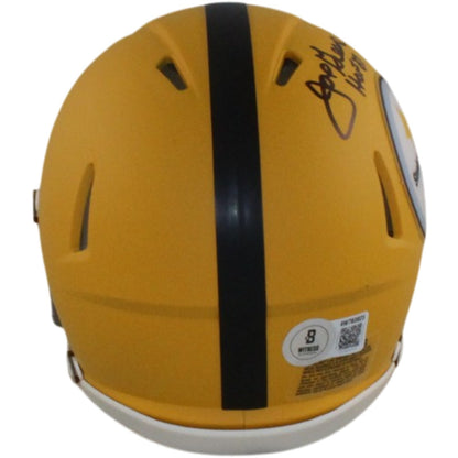 Joe Greene Signed Pittsburgh Steelers 2025 Alternate Mini Helmet