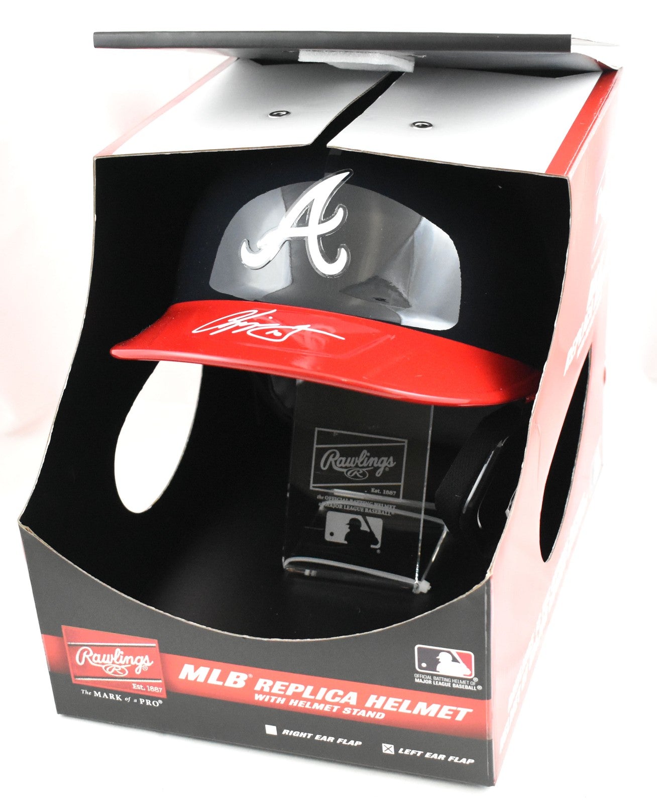 Chipper Jones Autographed Atlanta Braves Full Size Replica Helmet