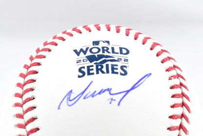 Jose Altuve Autographed Rawlings World Series Baseball