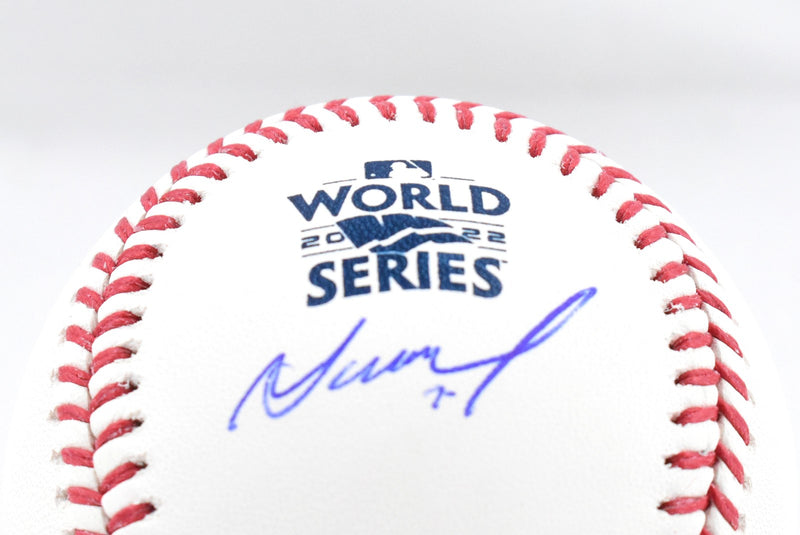 Jose Altuve Autographed Rawlings World Series Baseball