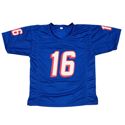 Scott Zolak Signed Patriots Custom Jersey "Go Pats!" Inscription (BAS)