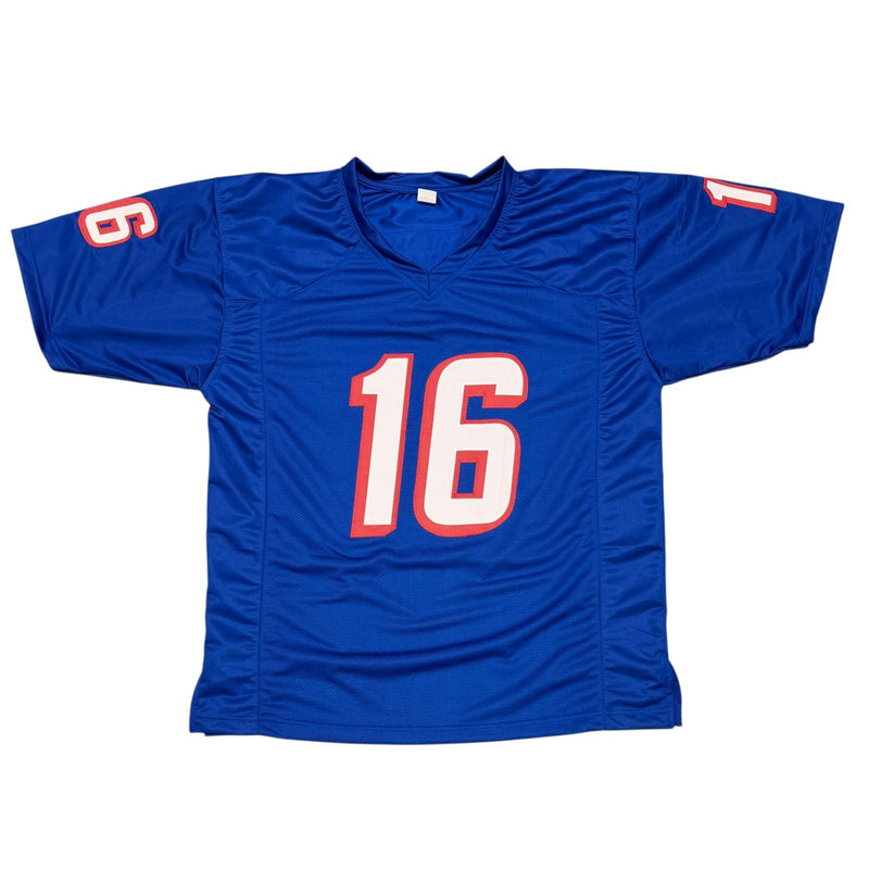 Scott Zolak Signed Patriots Custom Jersey "Go Pats!" Inscription (BAS)