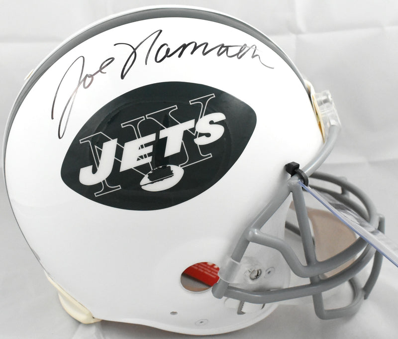 Joe Namath Signed New York Jets Full Size Authentic Helmet
