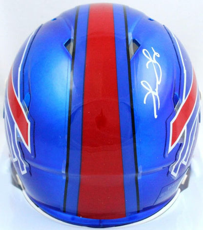 Thurman Thomas Signed Buffalo Bills Flash Speed Mini Helmet