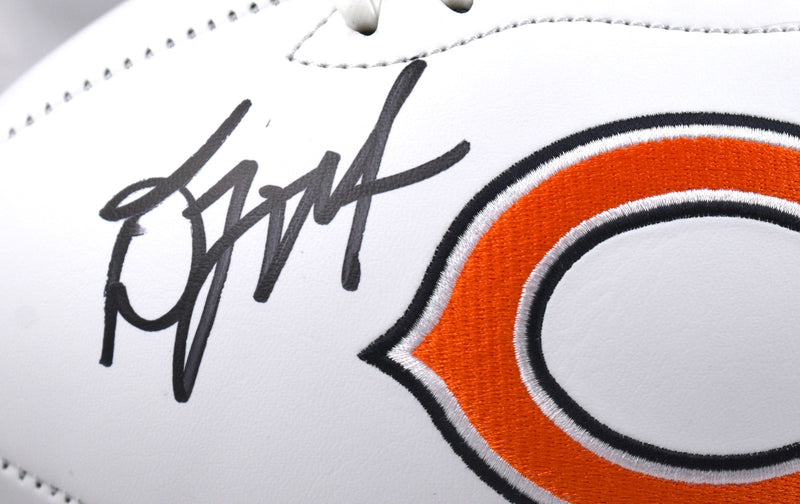 DJ Moore Autographed Chicago Bears Logo Football