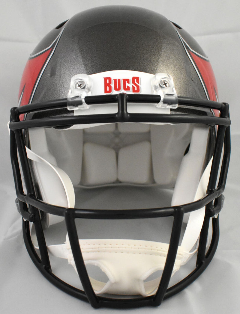 Mike Alstott Signed Tampa Bay Buccaneers Full Size Speed Authentic Helmet