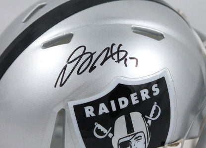 Davante Adams Autographed Las Vegas Raiders Mini Helmet