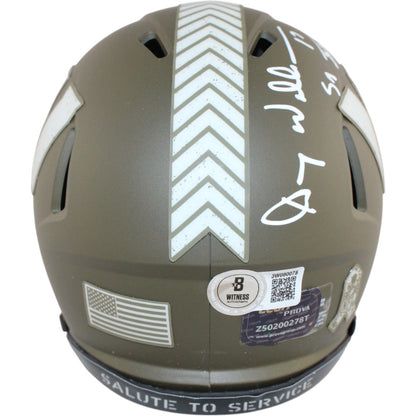 Doug Williams Autographed Washington Commanders 2022 STS Mini Helmet