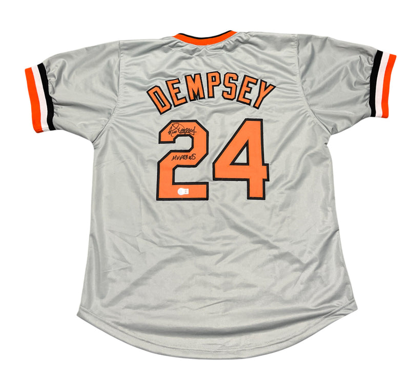 Rick Dempsey Signed Baltimore Orioles Custom Jersey (1983 WS MVP)