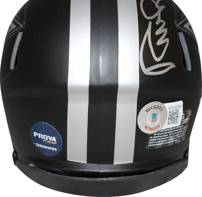 Randy White Dallas Cowboys Autographed Eclipse Mini Helmet HOF Inscription