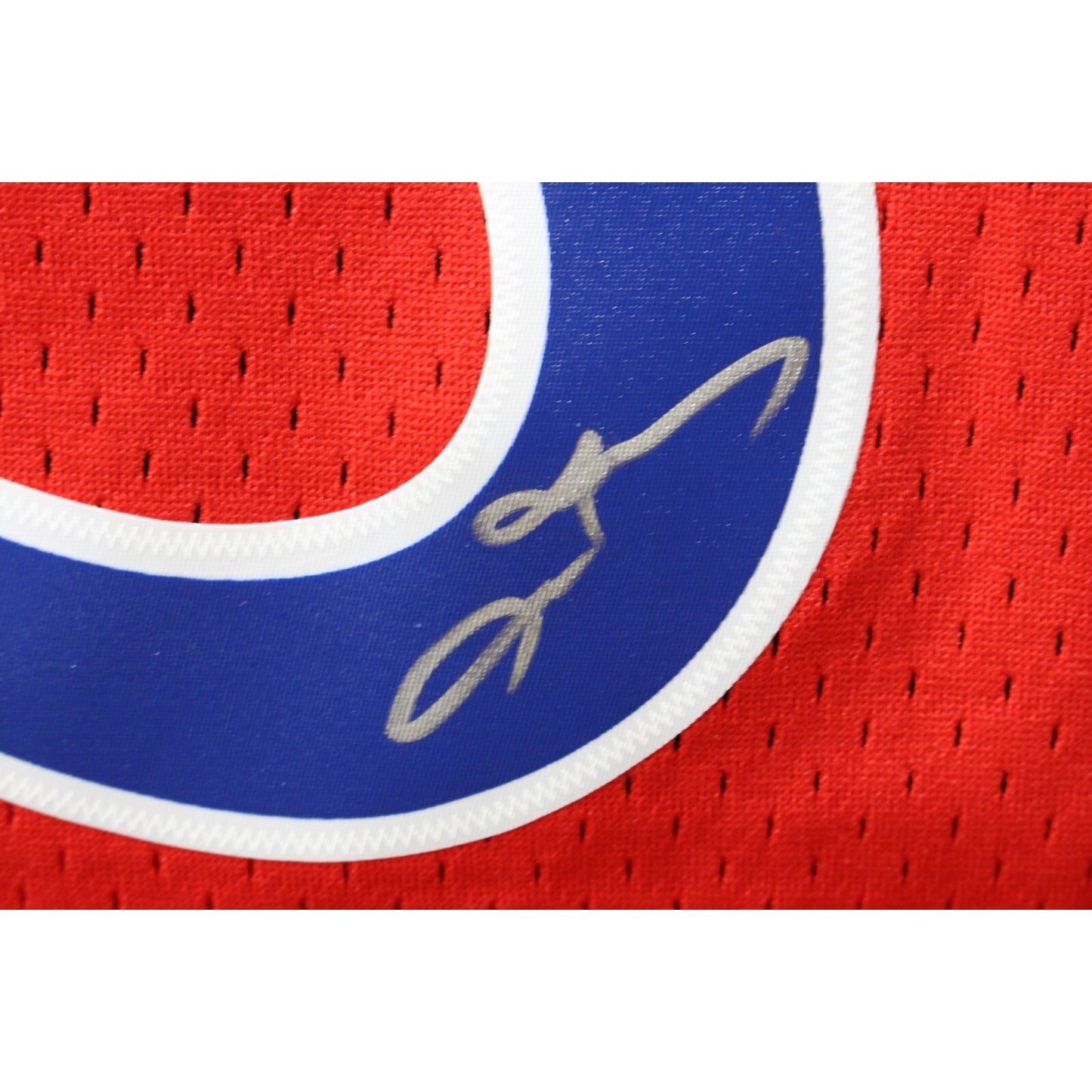 Allen Iverson Signed Philadelphia 76ers Mitchell & Ness Red Jersey
