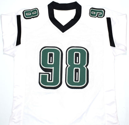 Jalen Carter Signed Philadelphia Eagles Custom Style White Jersey