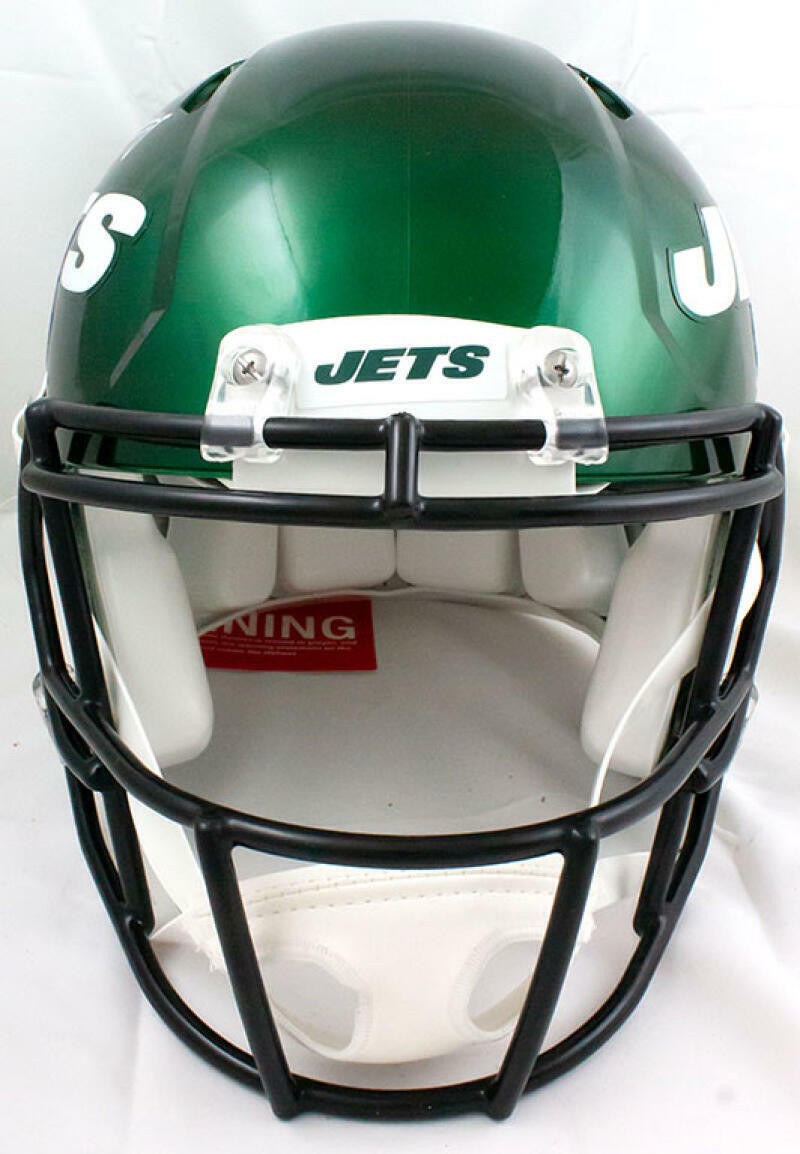 Elijah Moore Signed New York Jets Full Size Speed Authentic Helmet (White)