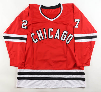 Jeremy Roenick Signed Chicago Blackhawks Custom Jersey - HOF 24