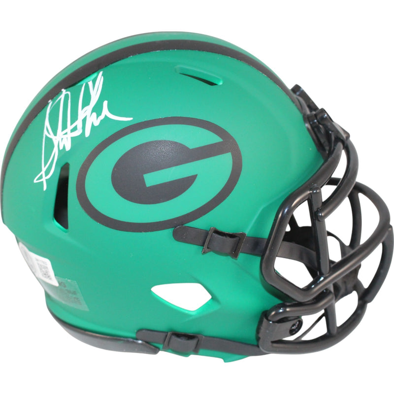 Sterling Sharpe Green Bay Packers Autographed Rave Mini Helmet