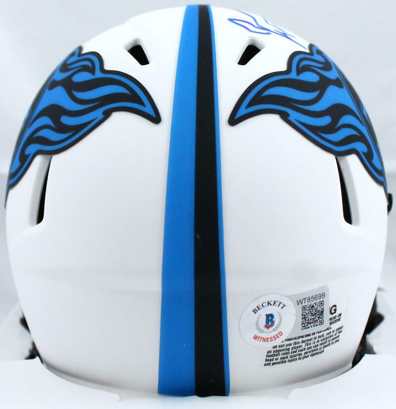 Jevon Kearse Signed Tennessee Titans Lunar Speed Mini Helmet