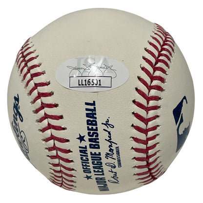Anthony Michael Hall Signed Rawlings ROMLB Baseball (JSA COA)