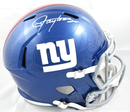 Lawrence Taylor Signed New York Giants Full Size Speed Helmet