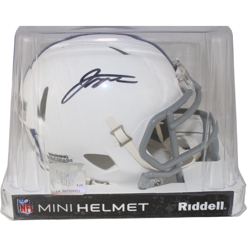 Jonathan Taylor Autographed Indianapolis Colts 1956 Throwback Mini Helmet