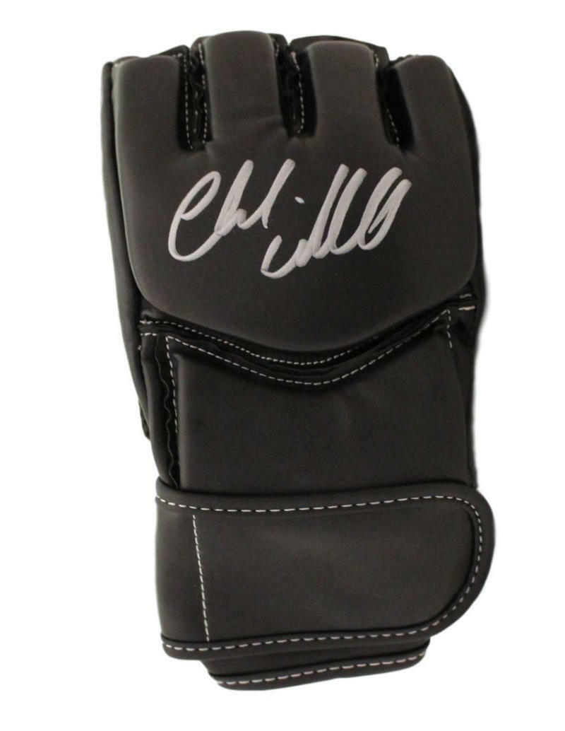 Chuck Liddell Autographed UFC Century Black MMA Glove Beckett COA
