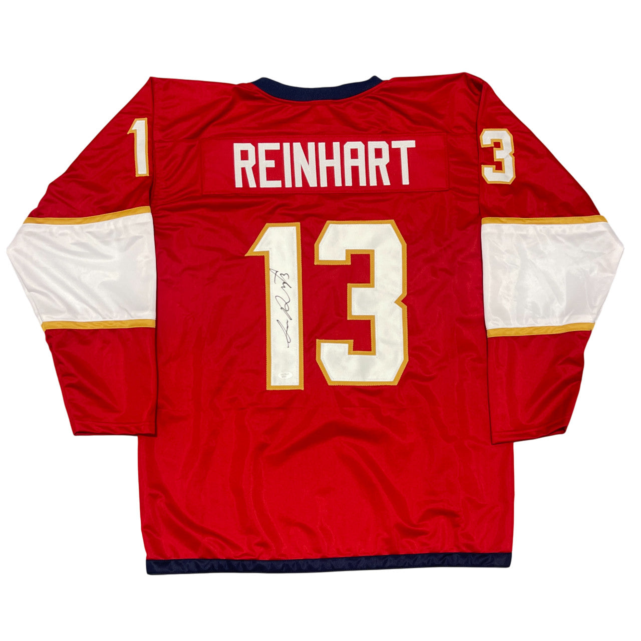 Sam Reinhart Florida Panthers Signed Custom Hockey Jersey JSA COA