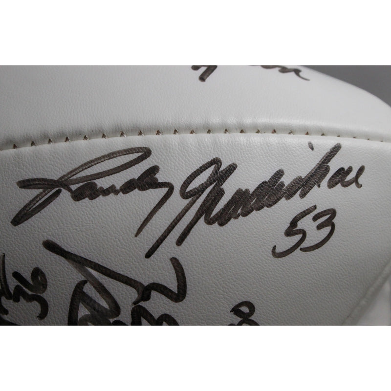 1977 Denver Broncos Team Signed Multi-Signature Football (15 Sigs)