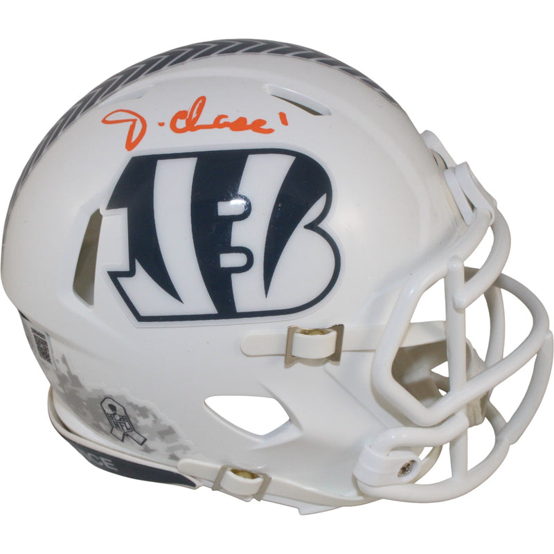 Ja'Marr Chase Cincinnati Bengals Autographed 2024 STS Mini Helmet