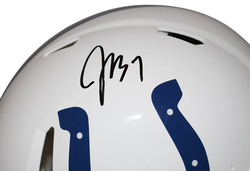 Jacoby Brissett Signed Indianapolis Colts Full Size Authentic Speed Helmet