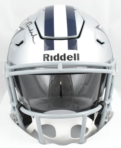 Roger Staubach Signed Dallas Cowboys Mid-Size SpeedFlex Helmet