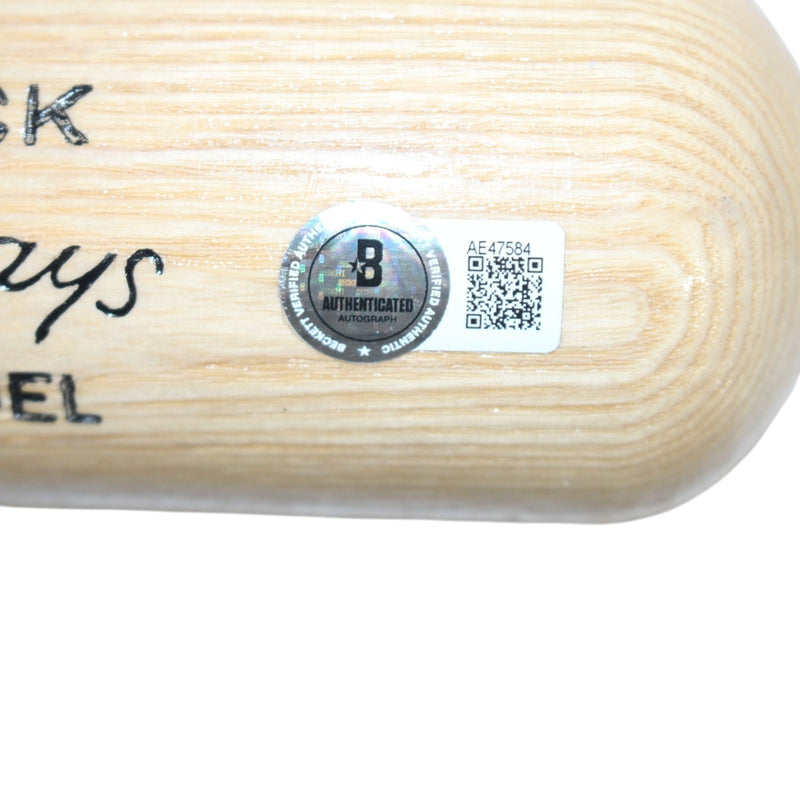 Willie Mays Autographed San Francisco Giants Blonde Adirondack Baseball Bat