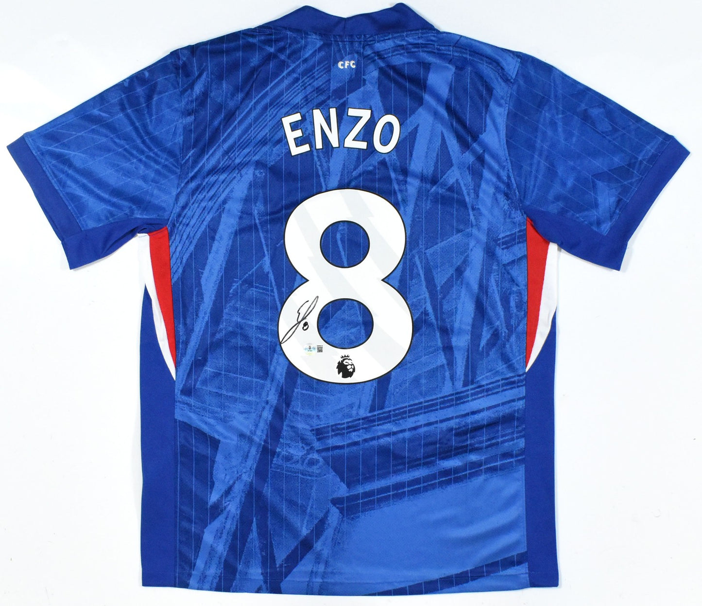 Enzo Fernandez Signed Chelsea FC Home Jersey
