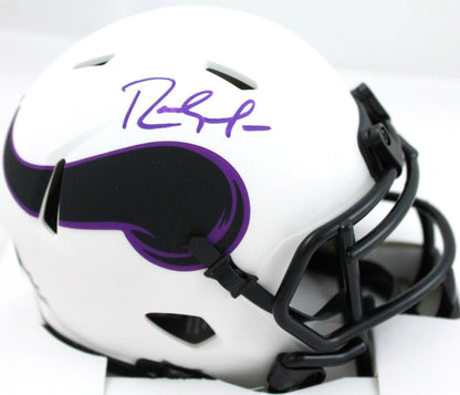 Randy Moss Signed Minnesota Vikings Lunar Speed Mini Helmet