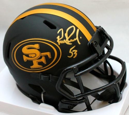 Bill Romanowski Signed San Francisco 49ers Eclipse Mini Helmet