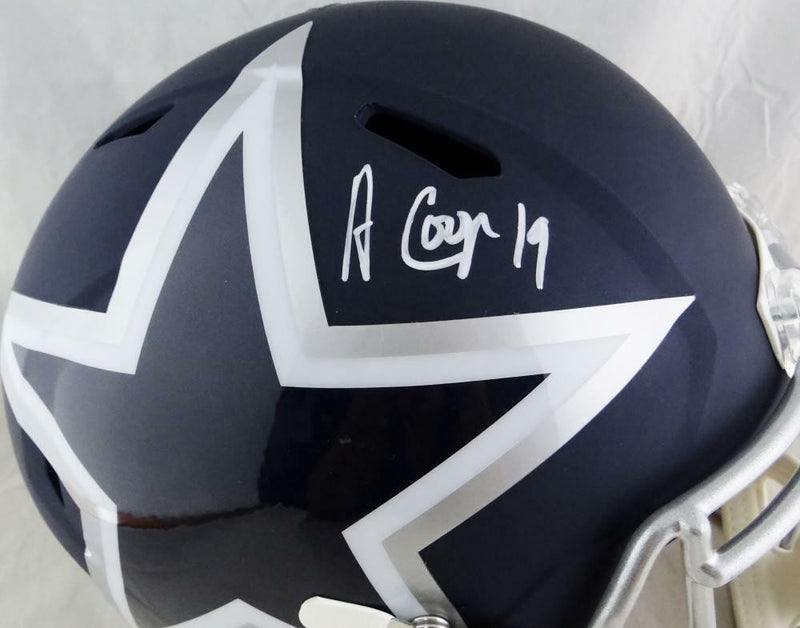 Amari Cooper Signed Dallas Cowboys Full Size AMP Speed Helmet