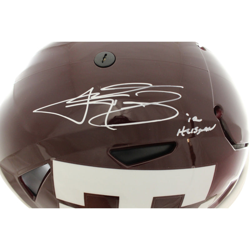 Johnny Manziel Autographed Texas A&M Aggies Authentic SpeedFlex Helmet