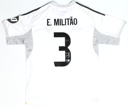 Eder Militao Signed Real Madrid Home Jersey