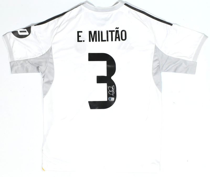 Eder Militao Signed Real Madrid Home Jersey