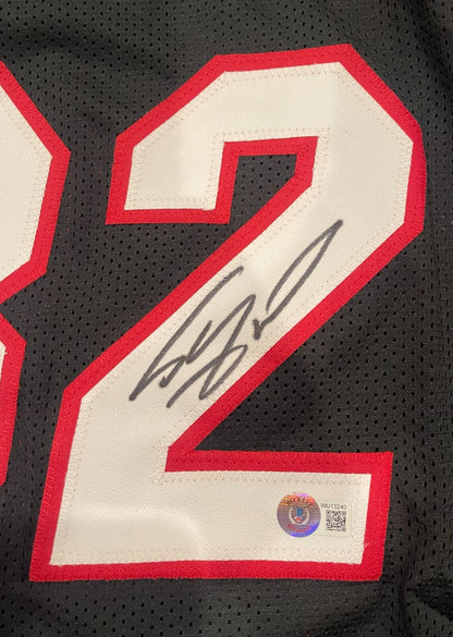 Shaquille O'Neal Signed "Diesel" Miami Custom Jersey (Beckett COA)