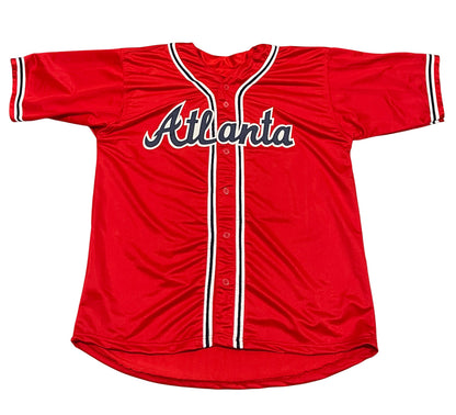 John Smoltz Signed Atlanta Braves Custom Jersey (4 Inscriptions) - BAS