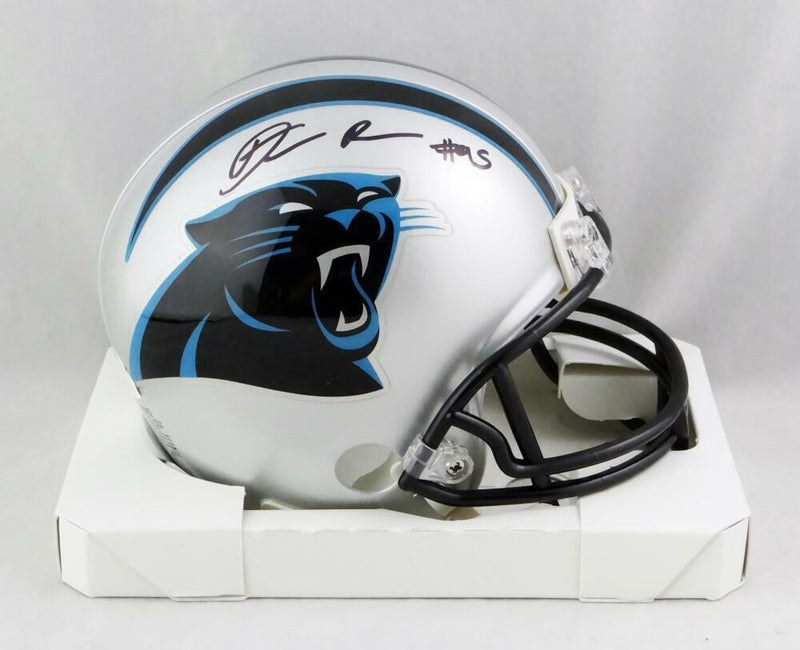 Derrick Brown Signed Carolina Panthers Mini Helmet