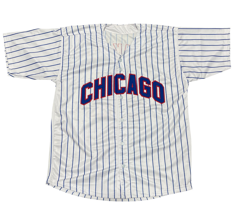 Lee Smith Chicago Cubs Signed Jersey HOF 2019 Beckett Witness COA