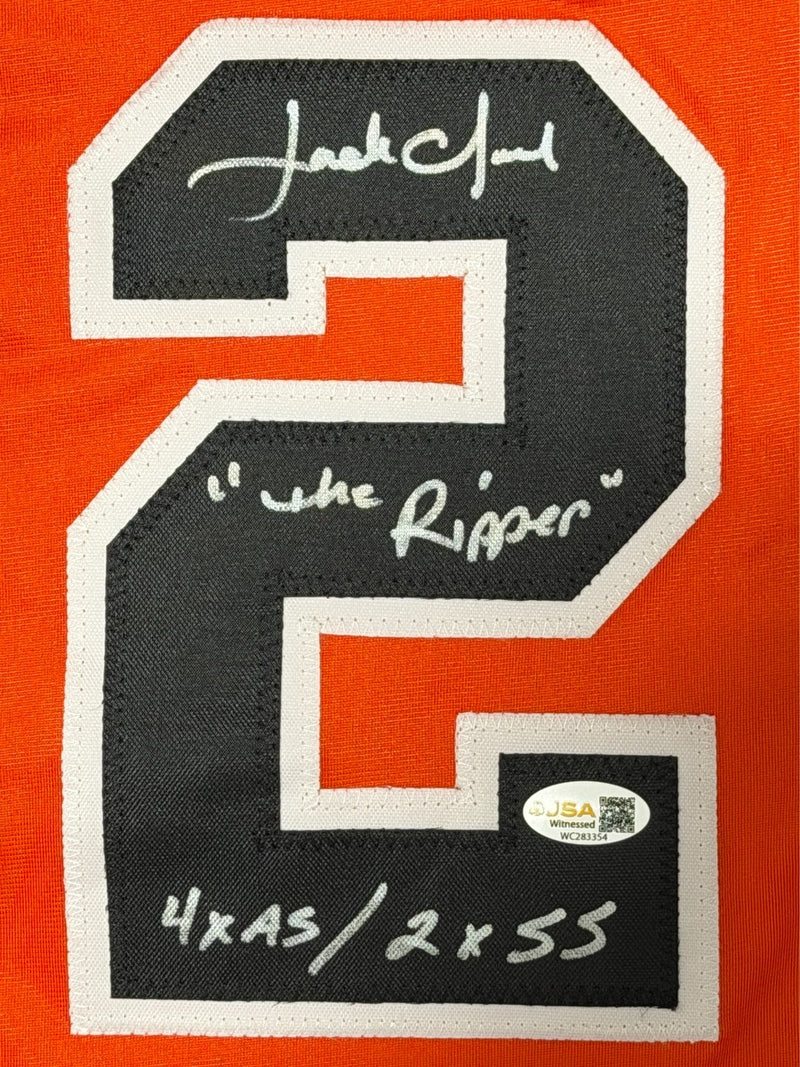 Jack Clark San Francisco Giants Autographed Custom Jersey (3 Inscriptions)