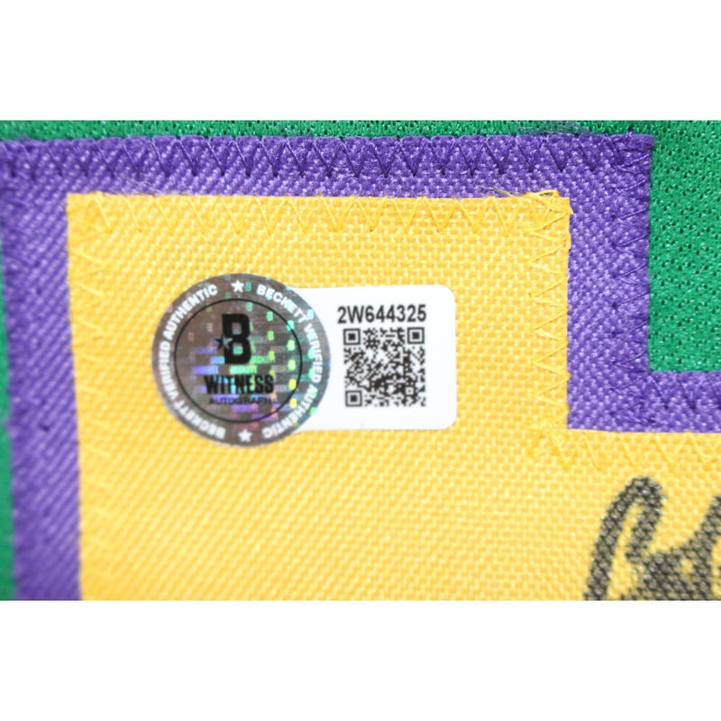 Mighty Ducks Cast Autographed Green Jersey (8 Signatures)