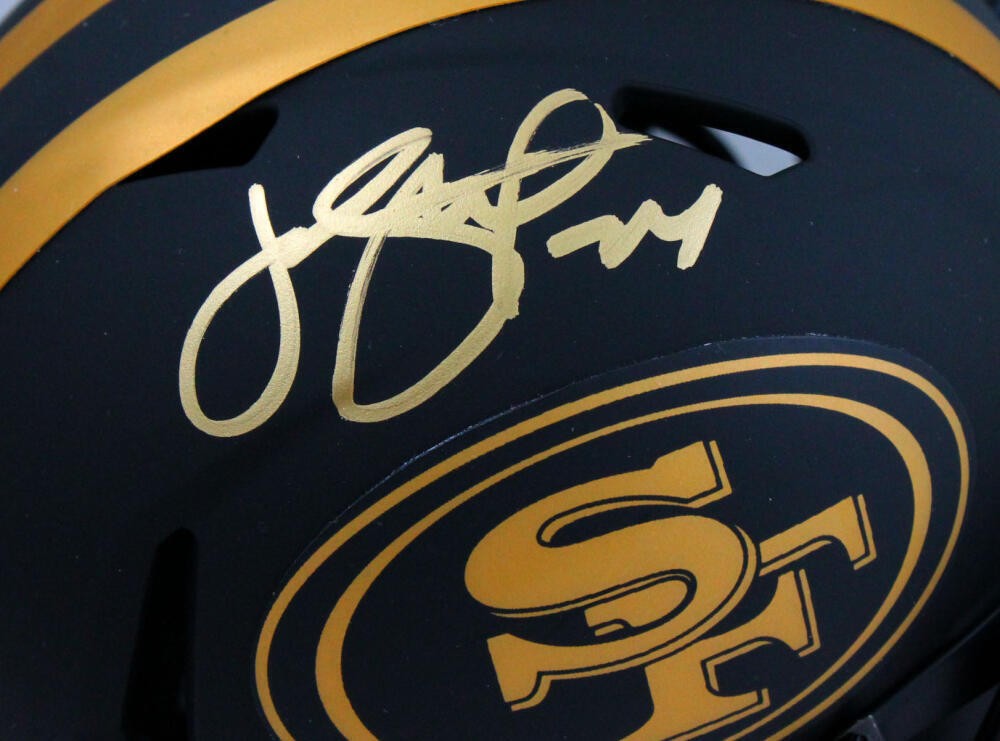 Joe Staley Signed San Francisco 49ers Eclipse Mini Helmet