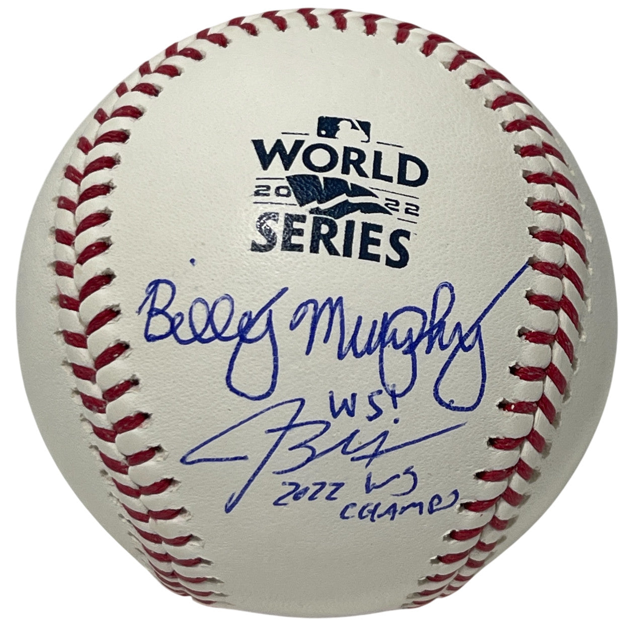 Bill Murphy & Josh Miller Dual Signed 2022 World Series Baseball