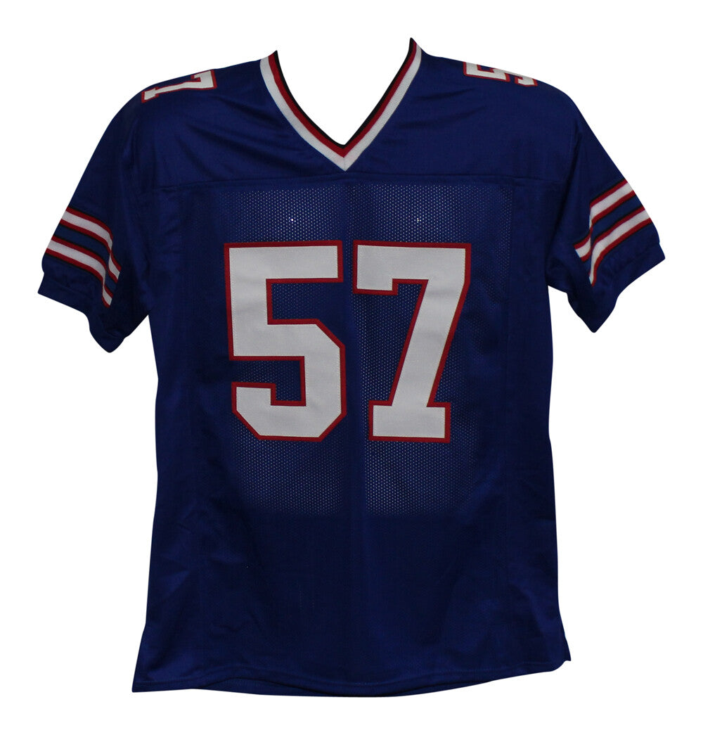 AJ Epenesa Buffalo Bills Autographed Pro Style Blue Jersey (Beckett)