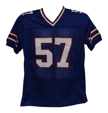 AJ Epenesa Buffalo Bills Autographed Pro Style Blue Jersey (Beckett)