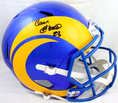 Cam Akers Signed Los Angeles Rams Full Size Speed Replica Helmet