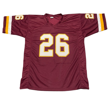 Clinton Portis Signed Washington Custom Football Jersey Beckett COA