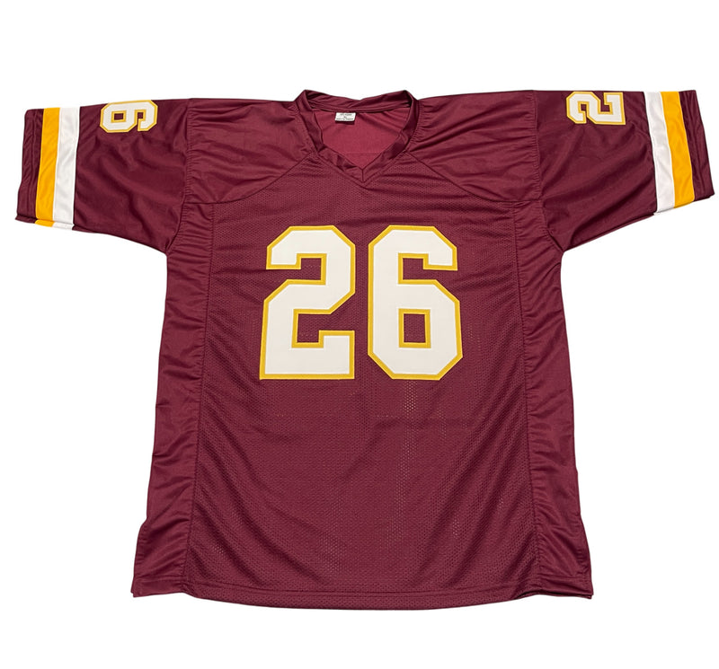 Clinton Portis Signed Washington Custom Football Jersey Beckett COA
